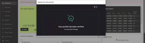 Profile verified