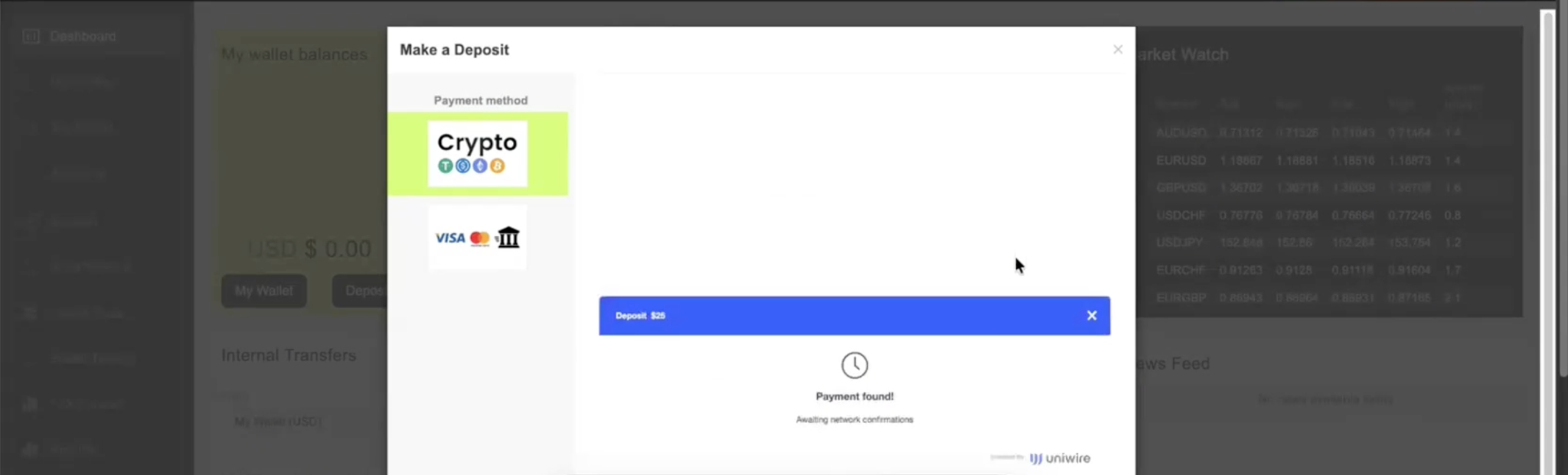 Payment found