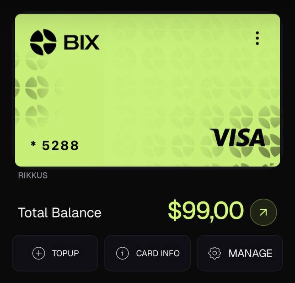 BIX kaart äpis